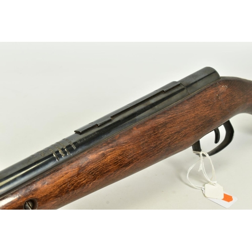 26 - A .22'' WEBLEY & SCOTT 'THE WEBLEY FALCON' AIR RIFLE, serial number 788, it has retained virtually a... 