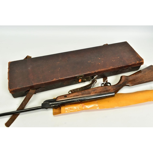 26 - A .22'' WEBLEY & SCOTT 'THE WEBLEY FALCON' AIR RIFLE, serial number 788, it has retained virtually a... 