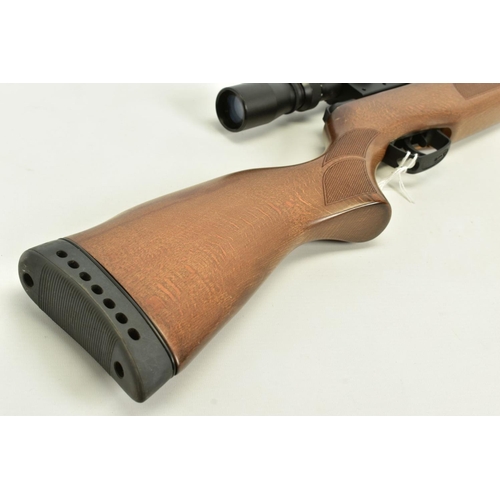 27 - A MK 6 .177' B.S.A. METEOR AIR RIFLE serial number ZE - 303959-12 fitted with a 3-9 x 40 scope, it s... 