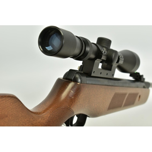 27 - A MK 6 .177' B.S.A. METEOR AIR RIFLE serial number ZE - 303959-12 fitted with a 3-9 x 40 scope, it s... 