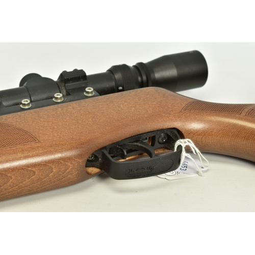 27 - A MK 6 .177' B.S.A. METEOR AIR RIFLE serial number ZE - 303959-12 fitted with a 3-9 x 40 scope, it s... 