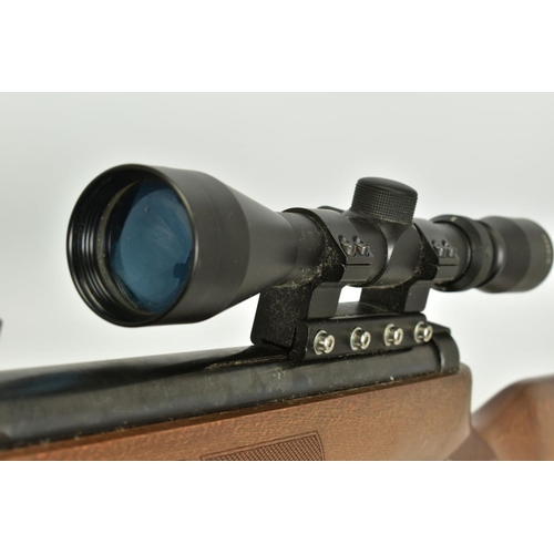 27 - A MK 6 .177' B.S.A. METEOR AIR RIFLE serial number ZE - 303959-12 fitted with a 3-9 x 40 scope, it s... 