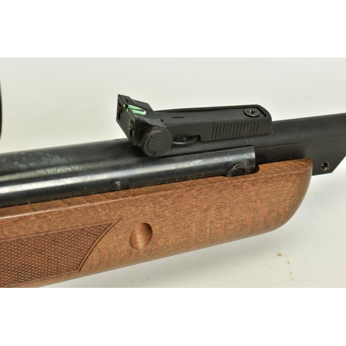 27 - A MK 6 .177' B.S.A. METEOR AIR RIFLE serial number ZE - 303959-12 fitted with a 3-9 x 40 scope, it s... 