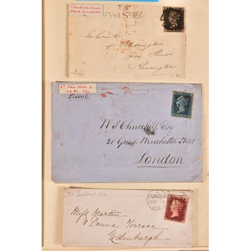 4 - COLLECTION OF STAMPS from Great Britain and France in two Sefton albums. Most value in the GB includ... 