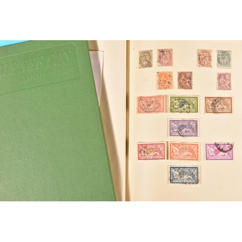 4 - COLLECTION OF STAMPS from Great Britain and France in two Sefton albums. Most value in the GB includ... 