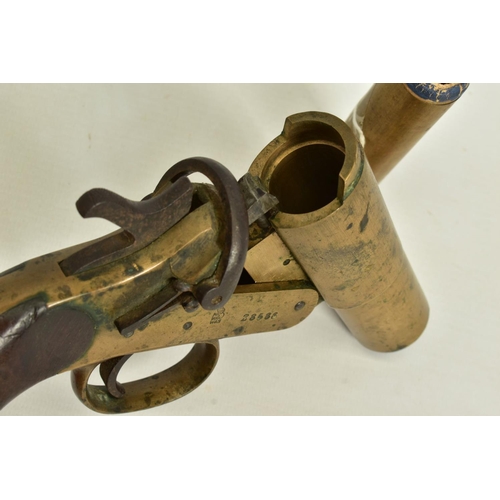 46 - A 1'' WEBLEY & SCOTT MK II FLARE/SIGNAL PISTOL, made in 1918 and bearing military proof marks, it ha... 