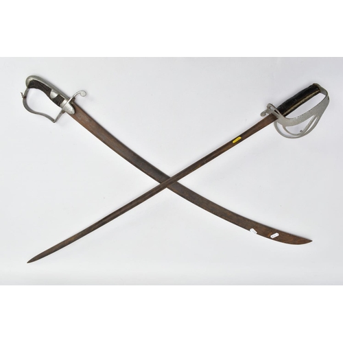 70 - A 1796 PATTERN? LIGHT CAVALRY TROOPERS SABRE, by Woolley & Co. blade length is approximately 84cm in... 