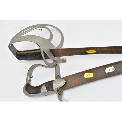 70 - A 1796 PATTERN? LIGHT CAVALRY TROOPERS SABRE, by Woolley & Co. blade length is approximately 84cm in... 