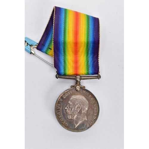 89 - A WWI BRITISH WAR MEDAL (on a Victory medal ribbon) named to 95218 Pte A T Owen RAMC, together with ... 