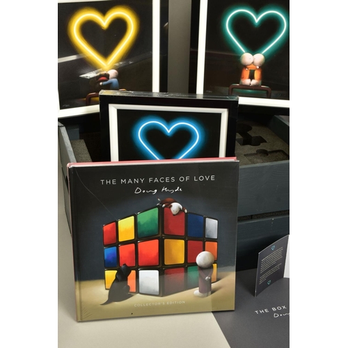 427 - DOUG HYDE (BRITISH 1972) 'BOX OF LOVE' a limited edition box set comprising a 13cm bronze sculpture,... 