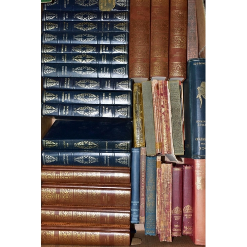 458 - BOOKS, a collection of approximately one hundred and twenty titles in four boxes to include thirty p... 