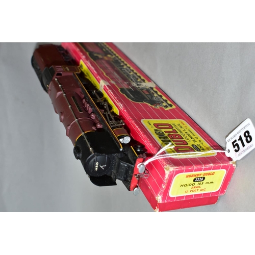 518 - A BOXED HORNBY DUBLO DUCHESS CLASS LOCOMOTIVE 'City of London' No. 46245, B.R. Lined Maroon livery (... 