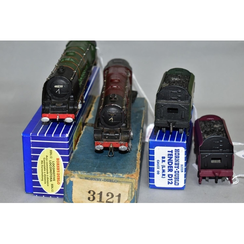 550 - TWO BOXED HORNBY DUBLO DUCHESS CLASS LOCOMOTIVES, 'Duchess of Atholl' No.6231, L.M.S. maroon livery ... 