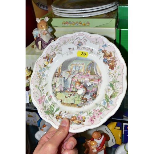 Brambly Hedge Plate the Wedding Celebration Plate