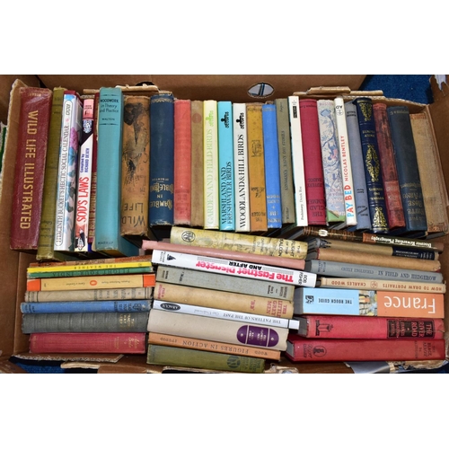 472 - BOOKS, eight boxes containing approximately 252 titles to include a selection of magazine publicatio... 