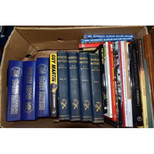 472 - BOOKS, eight boxes containing approximately 252 titles to include a selection of magazine publicatio... 