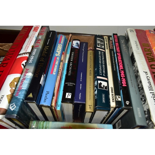 472 - BOOKS, eight boxes containing approximately 252 titles to include a selection of magazine publicatio... 