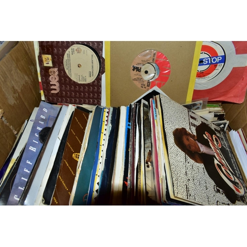 473 - TWO TRAYS  CONTAINING APPROX SIX HUNDRED 7in SINGLES MOSTLY FROM THE 1980s artists include Adam and ... 