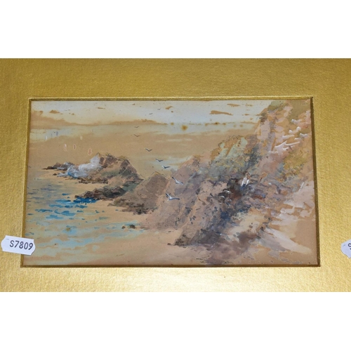 489 - A PAIR OF GILT FRAMED RAY FIGG LIMITED EDITION PRINTS, MIRRORS, METALWARE, ETC, comprising a small e... 