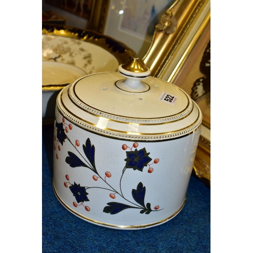 522 - TWO BOXES AND LOOSE CERAMICS, METALWARES, PICTURES AND SUNDRY ITEMS, to include an unmarked cheese d... 