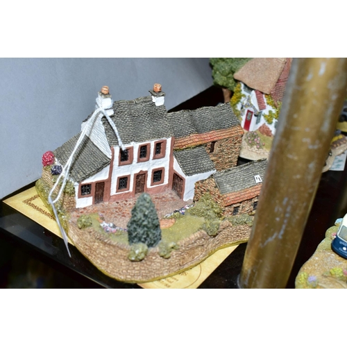 650 - THIRTEEN LILLIPUT LANE SCULPTURES FROM THE COLLECTORS CLUB, with deeds where mentioned, comprising Y... 
