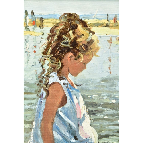 412 - SHERREE VALENTINE DAINES (BRITISH 1959) 'MEMORIES OF SUMMER I', a signed limited edition print of a ... 