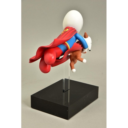 438 - DOUG HYDE (BRITISH 1972) 'IS IT A BIRD? IS IT A PLANE' an export edition sculpture of a superhero fi... 