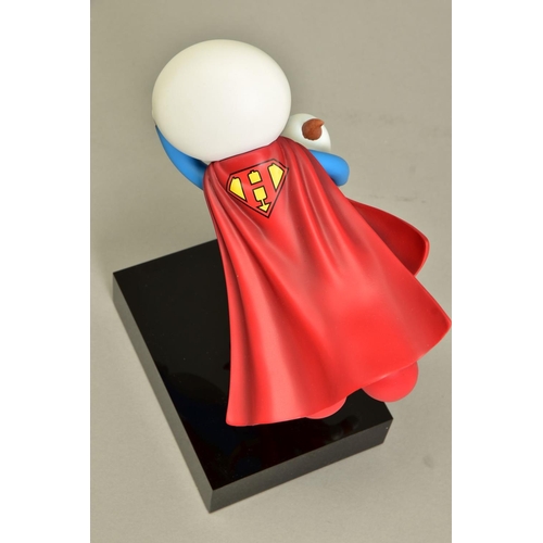 438 - DOUG HYDE (BRITISH 1972) 'IS IT A BIRD? IS IT A PLANE' an export edition sculpture of a superhero fi... 