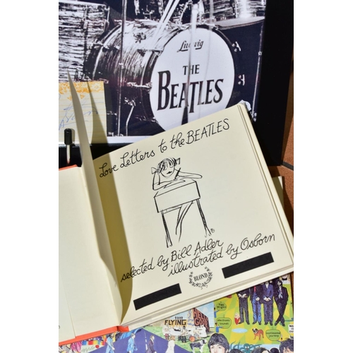 700 - A RINGO STARR AUTOGRAPH AND BEATLES BOOKS, the signature was obtained at Heathrow Airport 13th Novem... 