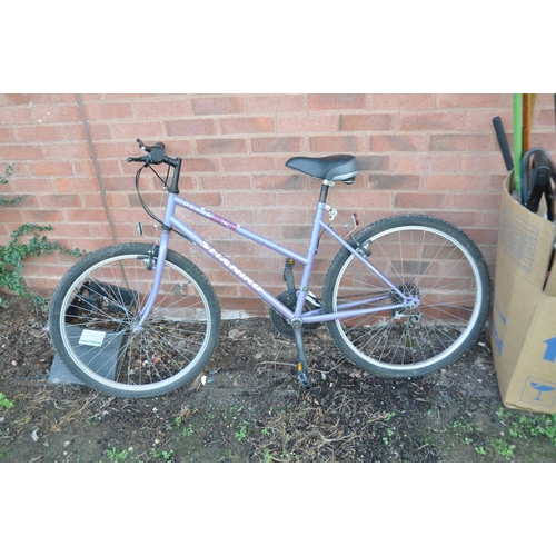 1205 - A SHANIKO DELTA JETS LADIES MOUNTAIN BIKE with 15 speed twist grip Shimano gears and a 18in frame