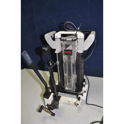 1263 - A RYOBI CM-31 CHAIN MORTICER fitted with a 16mm chain, manual and original box (PAT pass and working... 