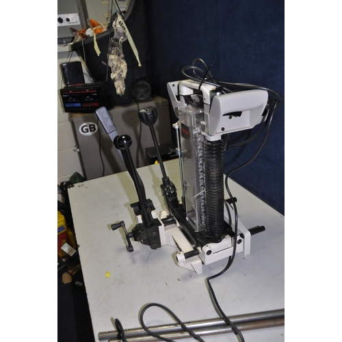 1263 - A RYOBI CM-31 CHAIN MORTICER fitted with a 16mm chain, manual and original box (PAT pass and working... 