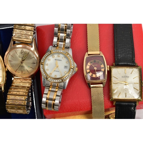 244 - A SELECTION OF LADIES AND GENTS FASHION WRISTWATCHES, to include a boxed ladies 'Sekonda' wristwatch... 