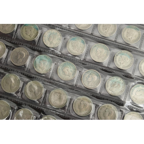 319 - A QUANTITY OF COINS, COIN ALBUMS WITH SILVER CONTENT COINS, COMMEMORATIVES, BANKNOTES ETC, to includ... 