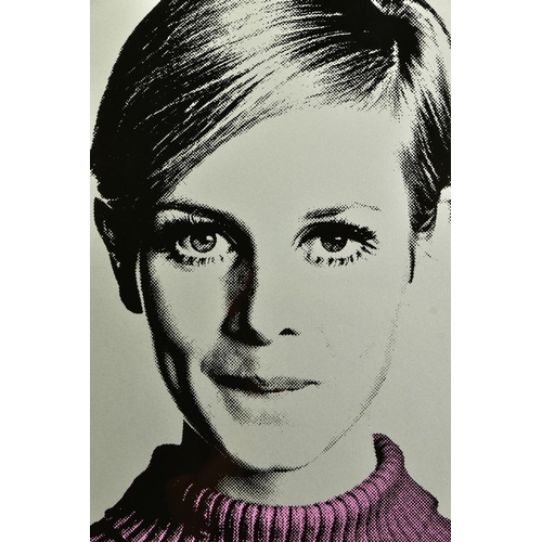 397 - NUALA MULLIGAN (BRITISH CONTEMPORARY) 'COVER GIRL', a signed limited edition print of 1960's icon 'T... 