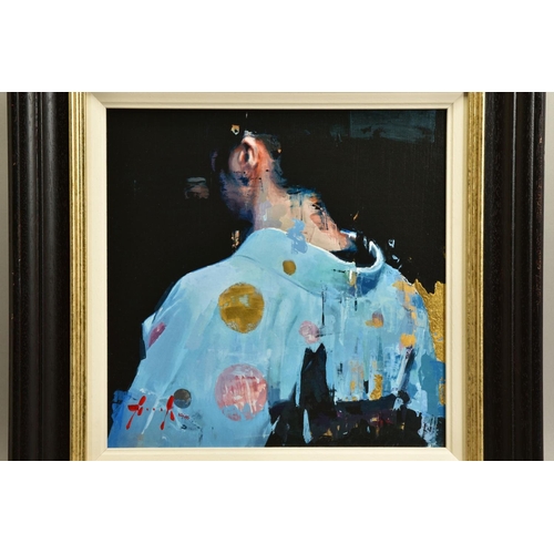 404 - CHRISTIAN HOOK (GIBRALTER 1971) 'KIMONO BLUES', a signed limited edition print, depicting a female J... 