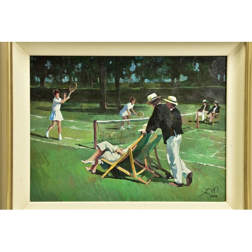 405 - SHERREE VALENTINE DAINES (BRITISH 1959) 'PERFECT MATCH', a signed limited edition print of figures p... 