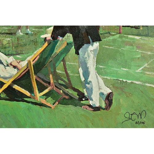 405 - SHERREE VALENTINE DAINES (BRITISH 1959) 'PERFECT MATCH', a signed limited edition print of figures p... 