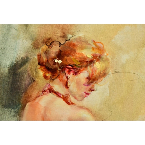 419 - ANNA RAZUMOVSKAYA (RUSSIAN CONTEMPORARY) 'ELEGANT MUSE I' a limited edition print depicting a female... 