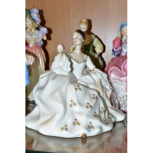 440 - FIVE ROYAL DOULTON LADY FIGURES, comprising 'My Love' HN2339, 'Fair Lady' HN2193, 'Top o'the Hill' H... 