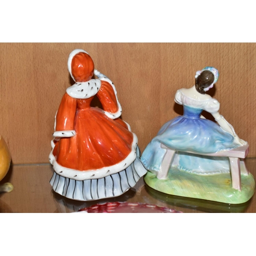 443 - TWO ROYAL DOULTON LADY FIGURES, comprising 'Giselle' HN2139 and 'Noelle' HN2179 (2) (Condition repor... 