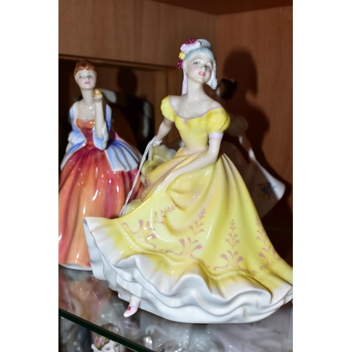 510 - FIVE ROYAL DOULTON LADY FIGURES, comprising 'Ninette'HN2379, 'Day Dreams' HN1731, 'Fleur' HN2369, 'A... 