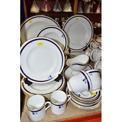 596 - A FIFTY SIX PIECE ROYAL WORCESTER SIGNATURE PATTERN DINNER SERVICE, comprising two tureens, a meat p... 