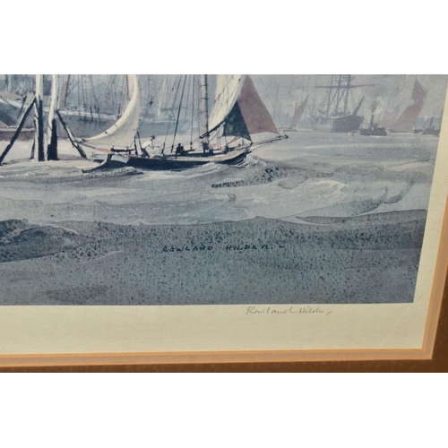 771 - ROWLAND HILDER (BRITISH 1905-1993), two signed limited edition prints, 'Kentish Scene' from an editi... 