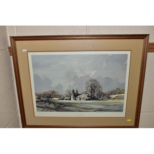 771 - ROWLAND HILDER (BRITISH 1905-1993), two signed limited edition prints, 'Kentish Scene' from an editi... 