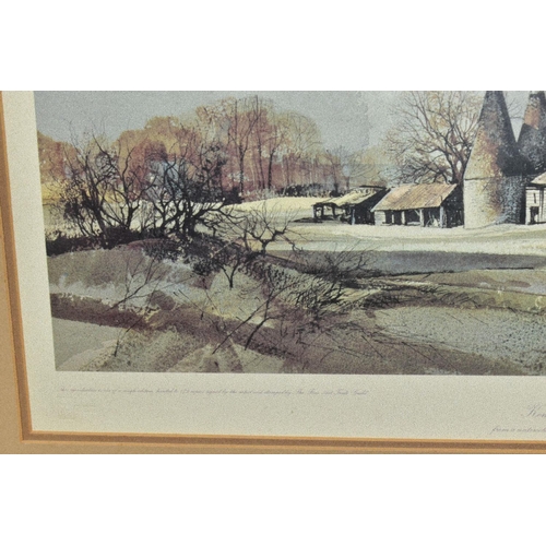 771 - ROWLAND HILDER (BRITISH 1905-1993), two signed limited edition prints, 'Kentish Scene' from an editi... 