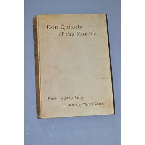 797 - BOOK, DON QUIXOTE OF THE MANCHA, retold by Judge Parry (Edward Abbot Parry, 1863 - 1943) Illustrated... 