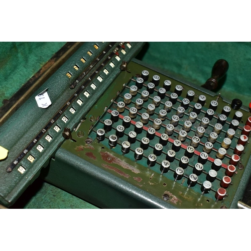 815 - THREE ADDING / CALCULATING MACHINES, comprising a Monroe electronic example, a Facit of Sweden mecha... 