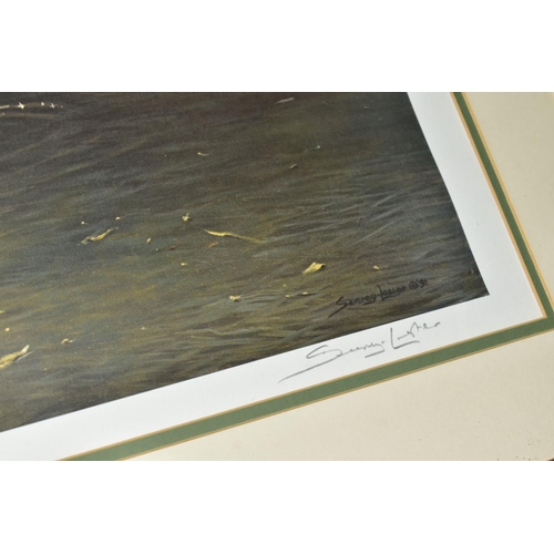 886 - SIGNED LIMITED EDITION PRINTS ETC, comprising 'Evening Glare' by Anthony Gibbs 356/550, depicting a ... 