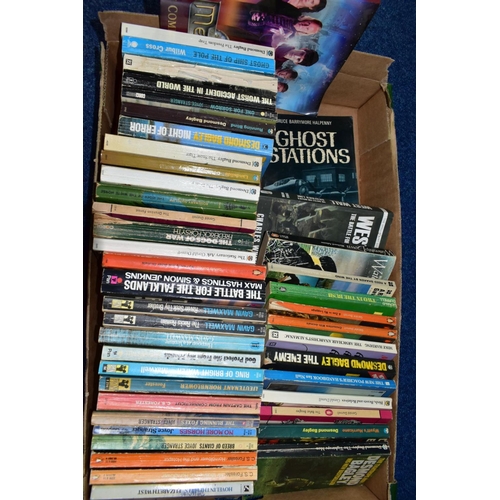 889 - BOOKS approximately 250 paperback titles in five boxes, mostly modern or mid-20th century contempora... 